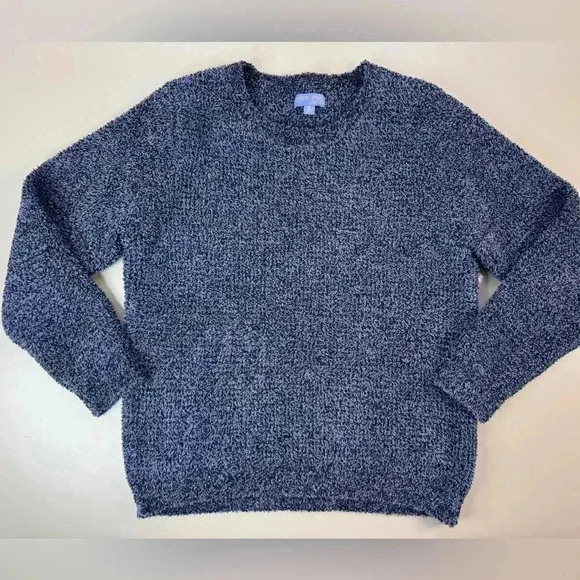 Barefoot Dreams Sweaters - Barefoot Dreams CozyChic Seaside CrewNeck Pullover XL A388458 Fuzzy Knit Coastal